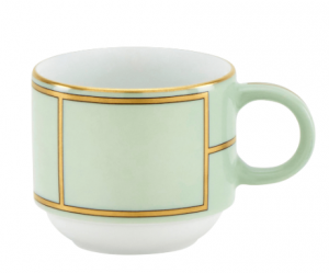 Ginori Diva Verde Coffee Cup - 3.1 oz.